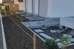 Arbeiten an einer Terrasse